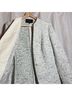 Lafayette 148 New York Solid White Green Blazer Size 8 - photo 5