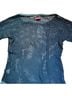 Hard Tail Blue Long Sleeve Blouse Size S - photo 6