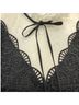 Sandro 100% Polyester 100% Polyamide Floral Black White Cocktail Dress Size 6 - photo 6