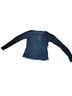 Hard Tail Blue Long Sleeve Blouse Size S - photo 5