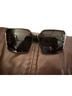 Macy's Black Sunglasses Size M - photo 1