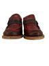 Freebird by Steven 100% Leather Camo Red Burgundy Mule/Clog Size 6 - photo 5