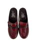 Freebird by Steven 100% Leather Camo Red Burgundy Mule/Clog Size 6 - photo 3