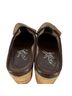 Freebird by Steven 100% Leather Camo Red Burgundy Mule/Clog Size 6 - photo 11