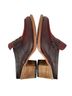 Freebird by Steven 100% Leather Camo Red Burgundy Mule/Clog Size 6 - photo 7