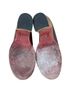 Freebird by Steven 100% Leather Camo Red Burgundy Mule/Clog Size 6 - photo 8