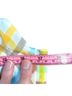 Cinq à Sept 100% Polyester Plaid White Pink Yellow Blue Orange Burgundy Casual Dress Size 6 - photo 8