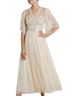 Needle & Thread Print Ivory Cocktail Dress Size 12 - photo 1