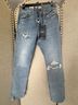 Levi's 100% Cotton Solid Blue Jeans Size 26 - photo 8