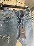 Levi's 100% Cotton Solid Blue Jeans Size 26 - photo 9
