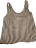 Zara Stripes Multi Color Sleeveless Top Size L - photo 1