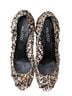 Aldo Leopard Print Tan Brown Heels Size 7 1/2 - photo 3