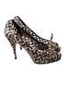 Aldo Leopard Print Tan Brown Heels Size 7 1/2 - photo 1