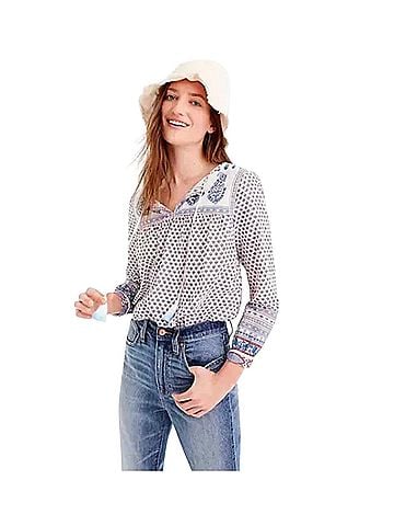 Point Sur J. Crew x Point Sur Long Sleeve Blouse (view 2)