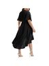 BLOOMCHIC BloomChic Solid Tie Surplice Ruffle High-Low Dress Casual Dress - photo 2