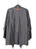 HARARI Print Black Gray Orange Silk Cardigan Size M - photo 8