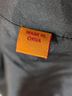 HARARI Print Black Gray Orange Silk Cardigan Size M - photo 7
