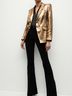 Veronica Beard 100% Polyester 100% Cupro Gold Jacket Size 0X - photo 6