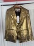 Veronica Beard 100% Polyester 100% Cupro Gold Jacket Size 0X - photo 7