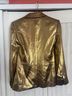 Veronica Beard 100% Polyester 100% Cupro Gold Jacket Size 0X - photo 10