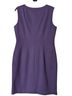Tahari 100% Polyester 88% Polyester 2% Elastane Solid Jacquard Color Block Marled Multi Color Cocktail Dress Size M - photo 2