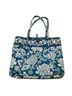 Vera Bradley Teal Blue Floral Quilted Tote Tote - photo 1