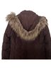 Abercrombie & Fitch 100% Polyester 65% Felt 35% Dupion Brown Jacket Size M - photo 2