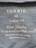 Torrid Blue Long Sleeve T-Shirt Size 0X - photo 3
