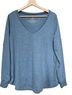 Torrid Blue Long Sleeve T-Shirt Size 0X - photo 1