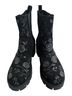 Johnny Was 100% Suede Floral Black Ankle Boots Size 9 - photo 5