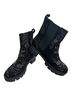 Johnny Was 100% Suede Floral Black Ankle Boots Size 9 - photo 6