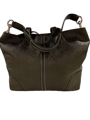Coach Hadley Luxe Grain Duffle/Shoulder Bag Leather Shoulder Bag (view 1)