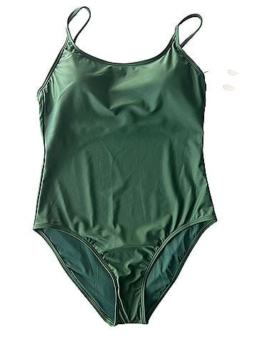 Quince Quince Italian Cami in Palm One Piece Swimsuit (view 1)