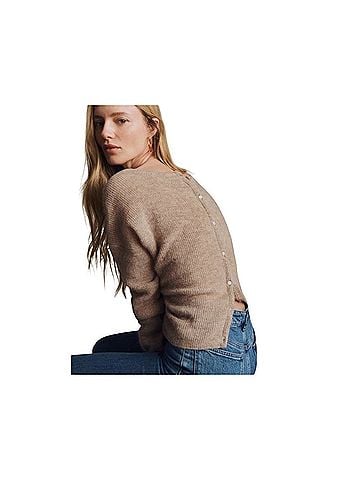 Sézane Gaspard Wool Cardigan (view 2)