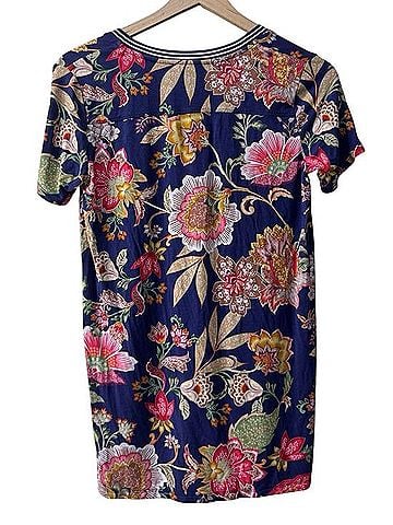 Johnny Was Janie Favorite Drape Tunic Short Sleeve Top (view 2)