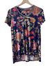 Johnny Was Floral Multi Color Short Sleeve Top Size XS - photo 1