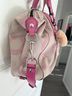 Coach Print Pink Tan Leather Tote One size - photo 11