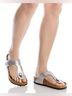 Birkenstock Silver Sandals Size 7 - photo 3