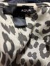Aqua 100% Polyester Animal Print Multi Color Casual Dress Size S - photo 3