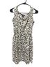 Aqua 100% Polyester Animal Print Multi Color Casual Dress Size S - photo 1