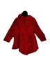 Ruby Rd. 100% Polyester Print Red Black Long Sleeve Turtleneck Size L - photo 1