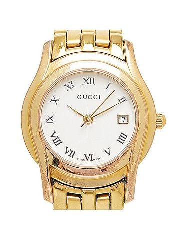 Gucci Gucci G-Class 5400L Quartz Watch, White Dial, Stainless Steel Plated, Women's Watch. (view 1)