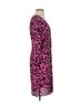 Milly 100% Silk Floral Pink Black Cocktail Dress Size S - photo 3