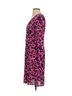 Milly 100% Silk Floral Pink Black Cocktail Dress Size S - photo 4