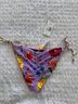 Agua Bendita Floral Multi Color Swimsuit Bottoms Size XL - photo 4