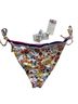 Agua Bendita Floral Multi Color Swimsuit Bottoms Size XL - photo 2