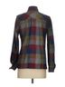 CAbi 100% Cotton Plaid Multi Color Jacket Size XS - photo 2