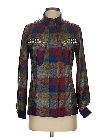 CAbi plaid collage Jacket (view 1)