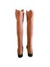 Lucky Brand 100% Suede Brown Tan Boots Size 6 1/2 - photo 2