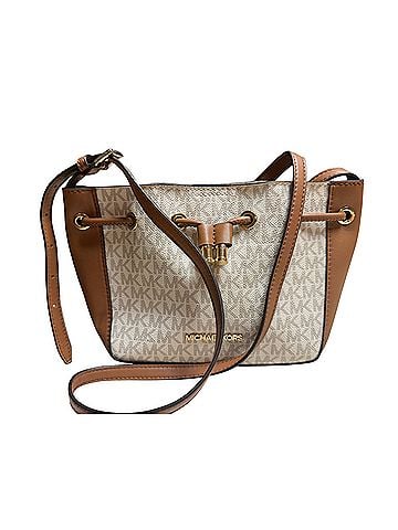 Michael Kors Leather Bucket Bag (view 1)